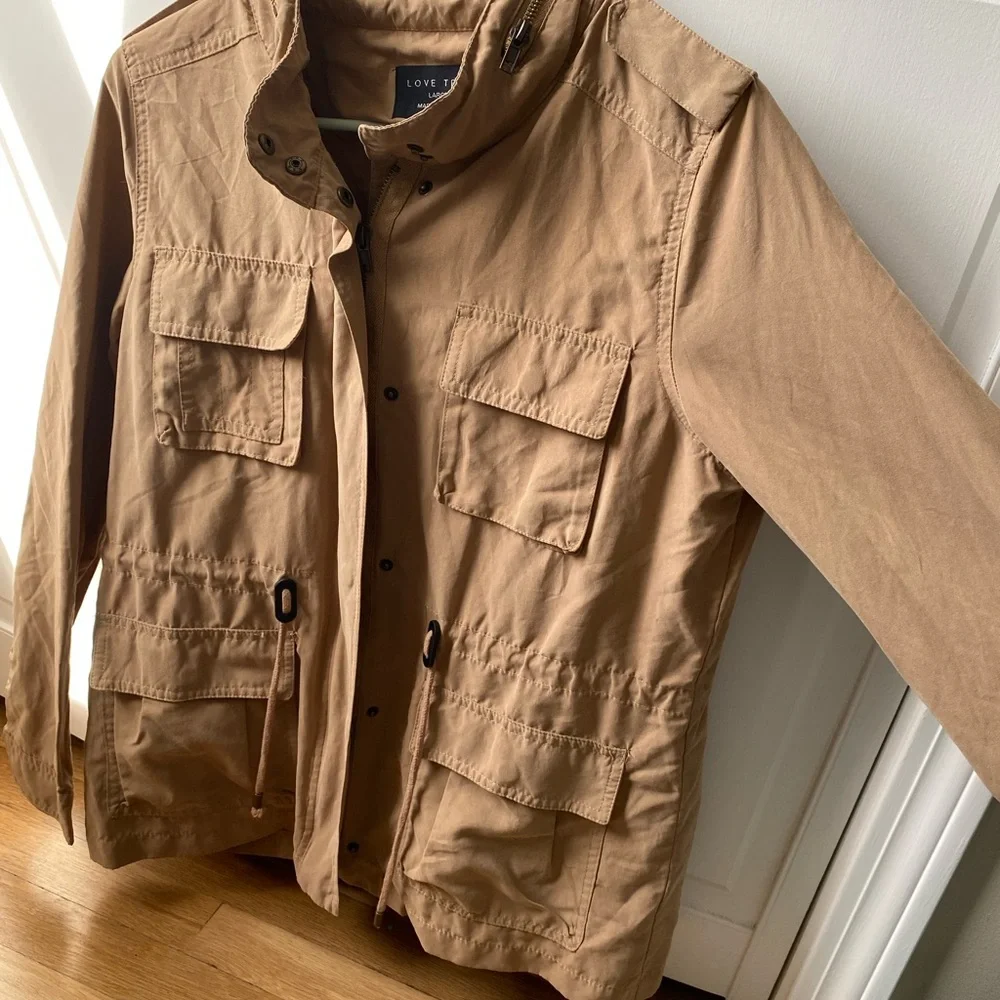 Tan Utility Jacket - Picture 1 of 1